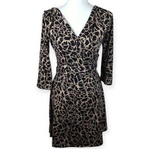 AZUL BY HOUSSY FAUX WRAP DRESS SZ.  EUC